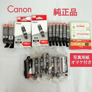 【未使用】Canon キャノン 純正品 インクカートリッジ 380・381/ キャノン リサイクル インクカートリッジ 325・326 / 計17本 /オマケ付き