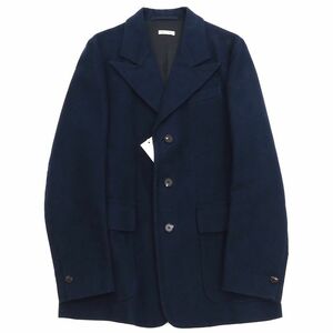 G0481S unused goods MARNI jacket [ size :46] navy blue regular price 220000 jpy molding s gold blaser Marni men's 5GHA/G0481S/HUL15/