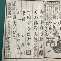 和本 嘉永二年　豊国画　柳下亭種員選集　天山鶏野為徳書　江戸 _画像3