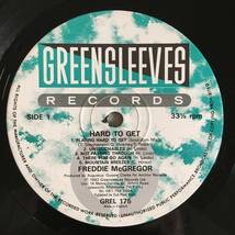 Freddie McGregor / Hard To Get　[Greensleeves Records - GREL 175]_画像4