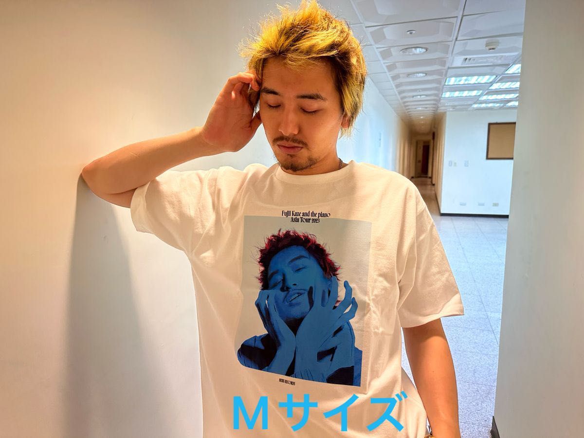 藤井風 アジアツアー Tシャツ Blue Kaze T-shirt Sサイズ｜PayPayフリマ