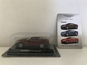 京商 1/64 アストンマーチン ヴァンキッシュ ASTON MARTIN Vanquish レッド kyosho