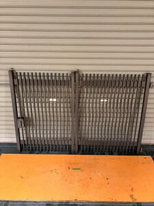 * aluminium gate DIYli to the form used *kamrecy