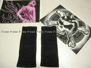  new goods ta toe tattoo .. elbow for flexible supporter two sheets set black M