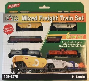 亜鉄社★新品★ホビセンKATO 品番106-6275、Mixed Freight Train Set(混合貨物列車)、6輌セット