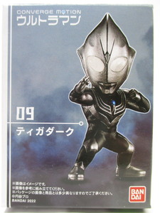 *BANDAI* Bandai *CONVERGE MOTION ULTRAMAN* темно синий балка ji motion Ultraman *09 Tiga темный * нераспечатанный *[ Shokugan *Tiga Dark]*