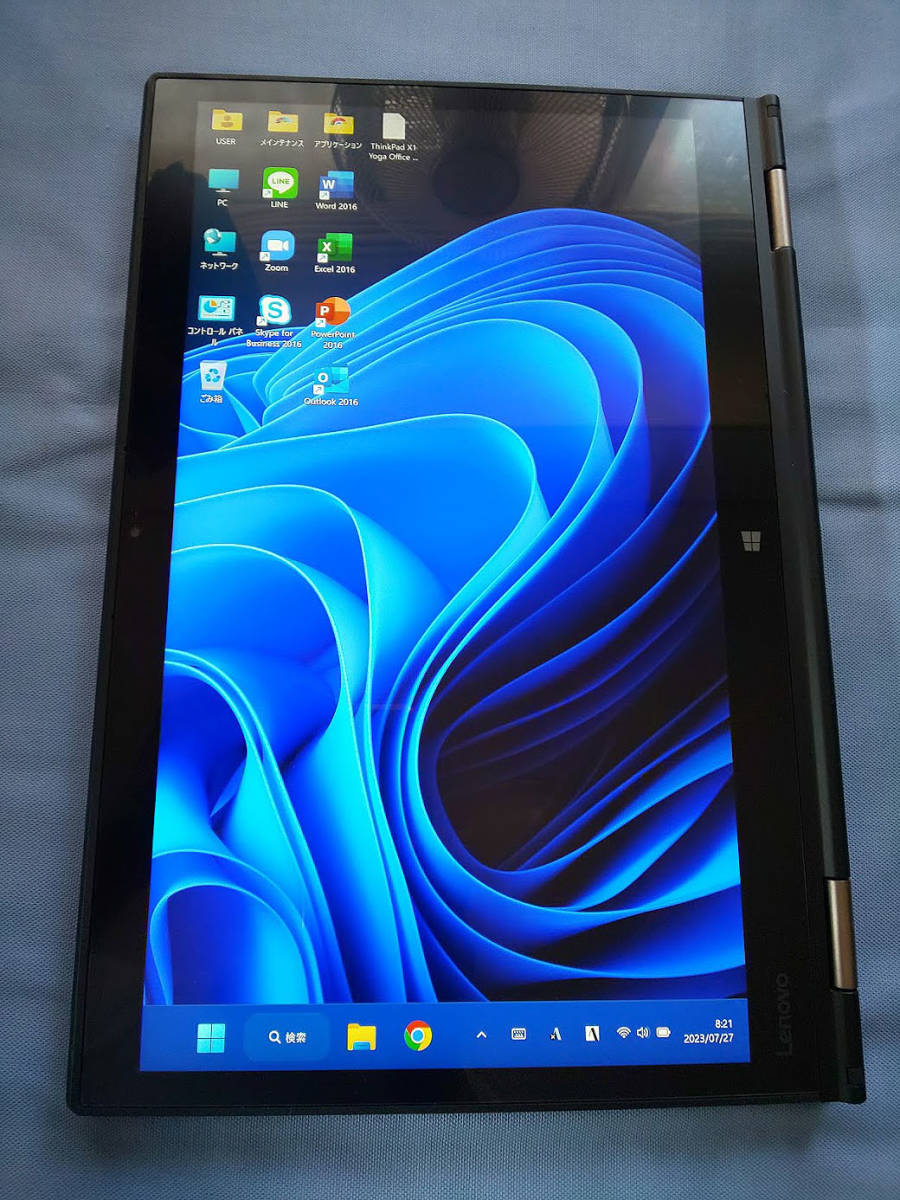 美品Lenovo ThinkPad X1 Yoga /Core-i5@2.6GHz/M.2-NVMe256GB新品/8GB