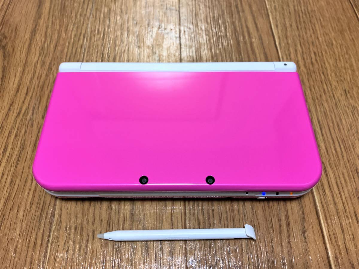 任天堂 Newニンテンドー3DS LL ピンク×ホワイト オークション比較