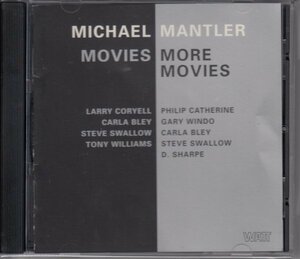 【緊張感あるJAZZ ROCK】MICHAEL MANTLER / MOVIES and MORE MOVIES（輸入盤CD）