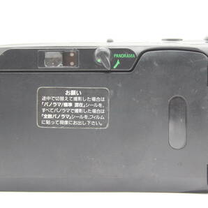 【返品保証】 オリンパス Olympus μ Zoom Panorama ブラック AiAF 35-70mm コンパクトカメラ C7811の画像5