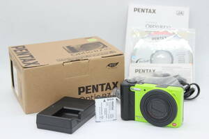 【訳あり品】【元箱付き】ペンタックス Pentax Optio RZ10 グリーン 10x バッテリー チャージャー付き コンパクトデジタルカメラ C8061