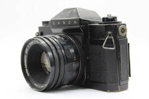 【訳あり品】 キャノン Canonflex RP ブラック SUPER-CANOMATIC R 50mm F1.8 プリセット絞り ボディレンズセット C8471