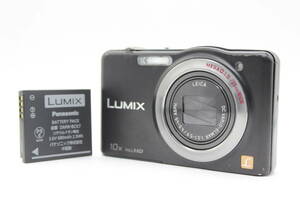 【返品保証】 パナソニック Panasonic LUMIX DMC-SZ7 ブラック 25mm Wide 10x バッテリー付き コンパクトデジタルカメラ C8514