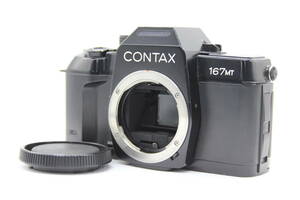 【返品保証】 コンタックス Contax 167MT ブラック ボディ C8882