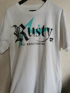 RUSTY　ラスティ　サーフ 半袖Tシャツ　サイズ　XL　