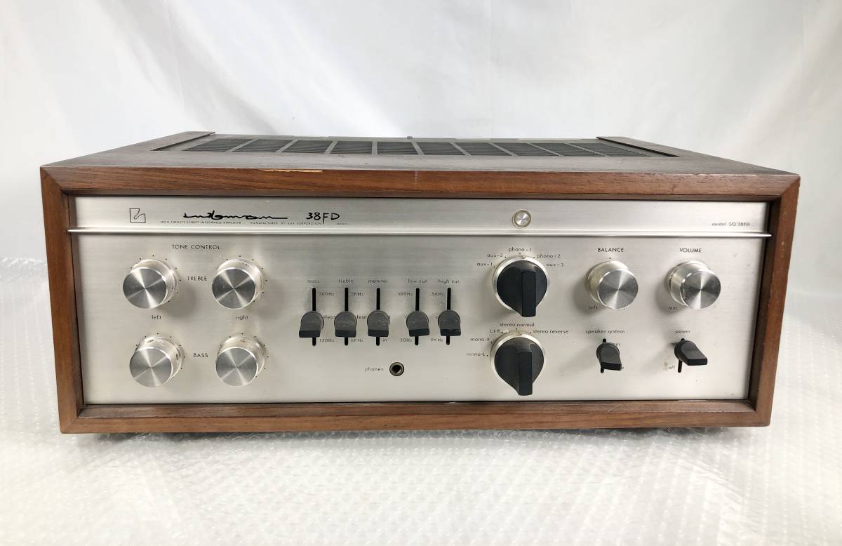 選ぶなら 【希少】ラックスマンluxman プリメインアンプ 昭和レトロ
