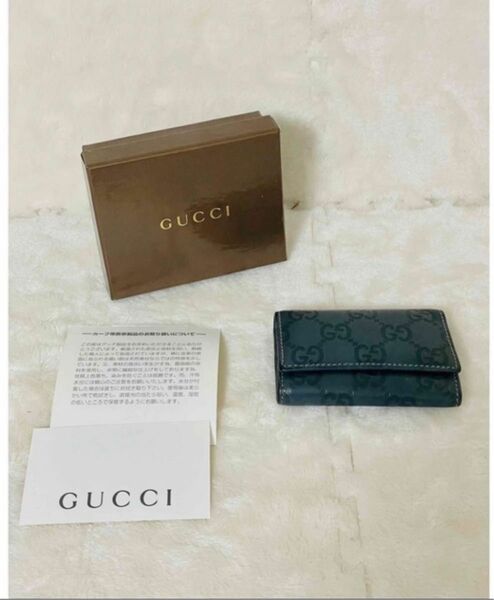 GUCCI グッチシマ GGロゴ 6連キーケース