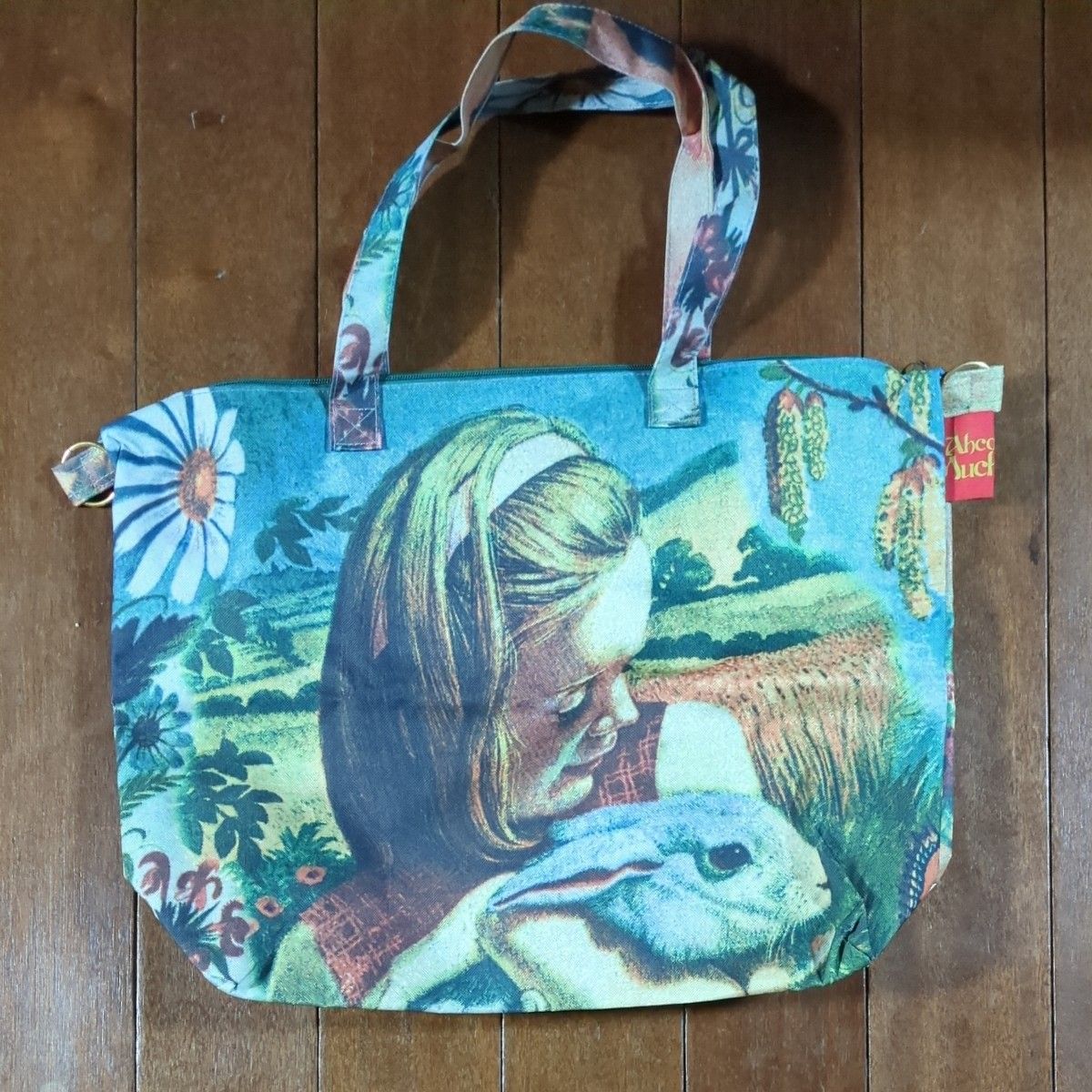 Desigual 即完売 ボタニカルフラワー ビッグトートバッグ トートバッグ