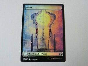 MTG 美品 【平地（フルアートFOIL）】 （コモン） ファイレクシア：完全なる統一 ONE 英 50枚迄