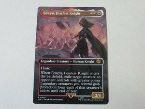 MTG 美品 【恐れを知らぬ騎士、エオウィン（ボーダーレス）】 （レア） 指輪物語：中つ国の伝承 LTR 英 3枚迄