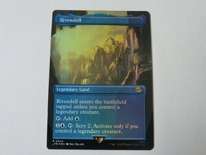 MTG 美品 【裂け谷（ボーダーレスFOIL）】 （レア） 指輪物語：中つ国の伝承 LTR 英 3枚迄