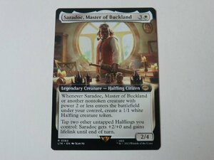 MTG 美品 【バック郷の館主、サラドク（拡張アート）】 （レア） 指輪物語：中つ国の伝承 LTR 英 1枚迄