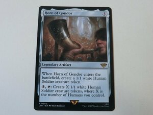 MTG 美品 【ゴンドールの角笛】 （レア） 指輪物語：中つ国の伝承 LTR 英 3枚迄