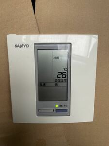 （498）SANYO サンヨー 業務用 パッケージ リモコン RCS-SH80T 業務用エアコンリモコン 中古 通電確認済み 送料一律210円