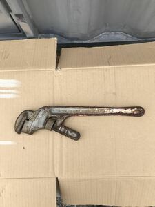 LOBSTER H JAPAN pipe wrench E450* secondhand goods 