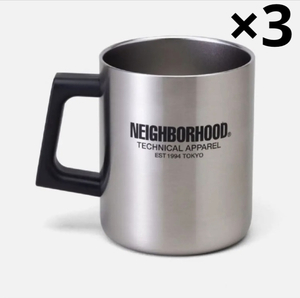 neighborhood thermos / ss - mug サーモス マグカップ 3個セット 新品即決 国内正規 送料無料 