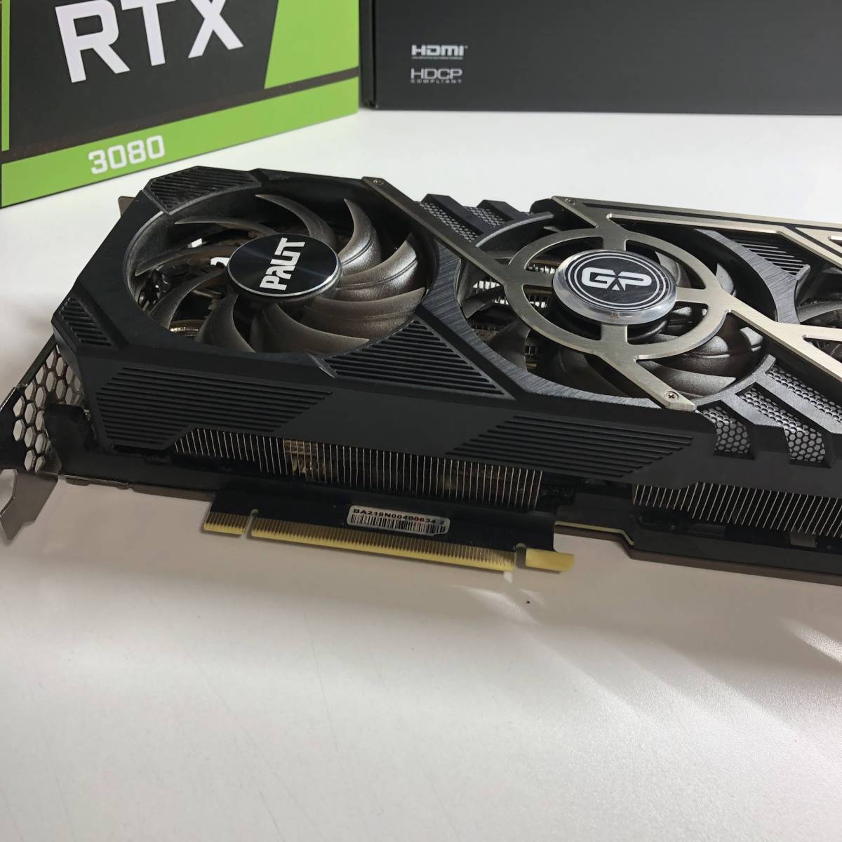中古】Palit(パリット) GeForce RTX 3080 GamingPro V1 10GB LHR版
