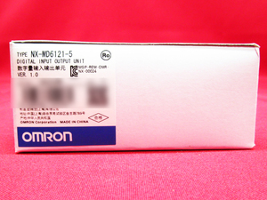 新品未使用品 OMRON オムロン NX-MD6121-5 DIGITAL INPUT OUTPUT UNIT デジタル入力・出力ユニット 管理5B0724KS-R3