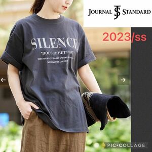 【着用2回】ジャーナルスタンダード　SILENCE ロゴTシャツ