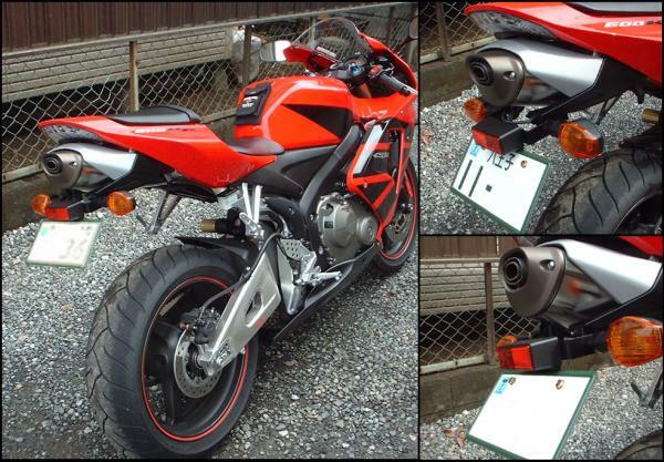 新品 CBR600RR('03'04'05'06) PC37 フェンダーレス 車検対応