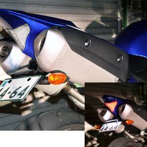 新品 YZF-R1('09~'14) LEDフェンダーレス BK Ver. 車検対応