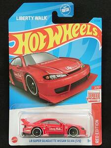 ★ホットウィール★TARGET RED EDITION LB SUPER SILHOUETTE NISSAN SILVIA S15 レッドエディション リバティウォーク シルビア 割れあり④