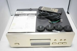 美品 TEAC VRDS-25XS CDプレーヤー リモコン・取扱説明書付 ティアック #855