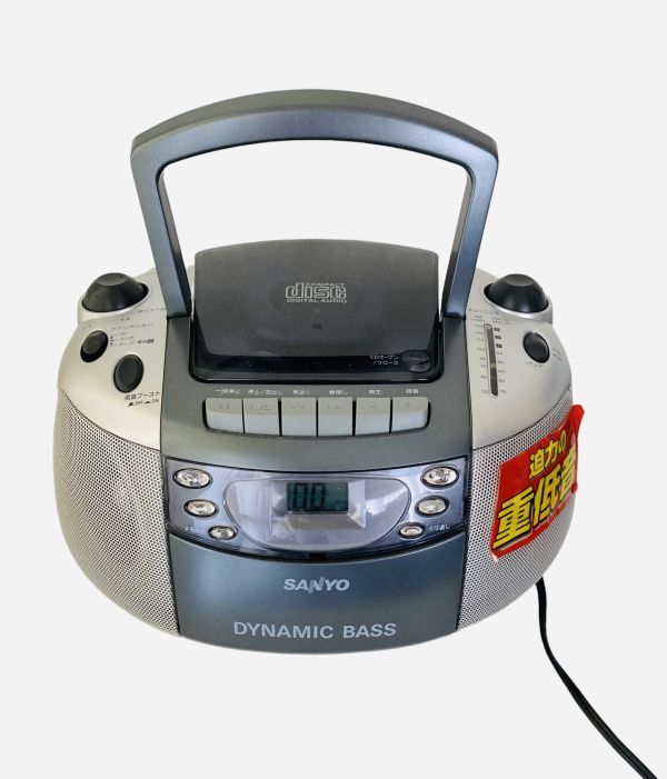 SANYO CD ラジカセ ラジオ カセットプレイヤー PH-PR61 動作品