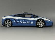 1円〜 お宝放出 AUTOart 1/18 Lamborghini Gallardo LP560-4 Polizia 2004 ◆ オートアート ランボルギーニ ガヤルド Police Car Division_画像7