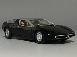 Minichamps 1/43 Maserati Bora 4.7L V8 Nero Black 1971 AM117 Italdesign ◆ Black Box | Limited Edition ◆ ミニチャンプス 400 123400