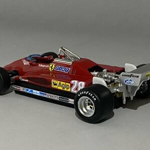 1/43 F1 Ferrari 126 C2 1982 Mario Andretti #28 ◆ 3位 1982 Italian Grand Prix ◆ フェラーリ マリオ アンドレッティの画像3