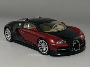 1円〜 お宝放出 AUTOart 1/43 Bugatti EB 16.4 Veyron Showcar Black/Red ◆ Limited Edition Replica authorized by Bugatti ◆ブガッティ