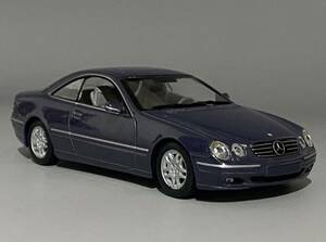Minichamps 1/43 Mercedes Benz CL500 Coupe Azurit Blue 1999 C215 ◆ Black Box | Limited Edition ◆ ミニチャンプス 430 038025