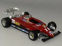 1/43 F1 Ferrari 126 C2 1982 Mario Andretti #28 ◆ 3位 1982 Italian Grand Prix ◆ フェラーリ マリオ アンドレッティ_画像1