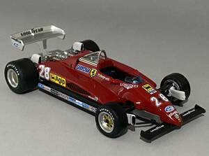 1/43 F1 Ferrari 126 C2 1982 Mario Andretti #28 ◆ 3位 1982 Italian Grand Prix ◆ フェラーリ マリオ アンドレッティ