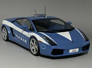 1円〜 お宝放出 AUTOart 1/18 Lamborghini Gallardo LP560-4 Polizia 2004 ◆ オートアート ランボルギーニ ガヤルド Police Car Division