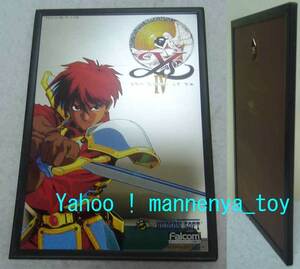  not for sale / PC engine e-s Ⅳ/The Dawn of Ys Ⅳ/ mirror ( wall hung type )/1993 year production / unused goods ( exhibition goods )/ Hudson / back surface defect have / last exhibition * new goods 