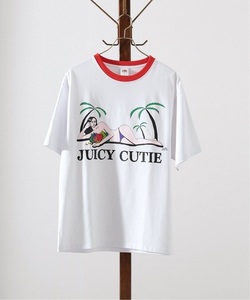 B.C STOCK FRUIT OF THE LOOM×MIDORI KOMATSU 別注 RINGER TEE M