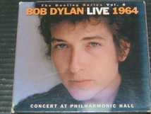 BOB DYLAN/ボブ・ディラン「LIVE 1964 CONCERT AT PHILHARMONIC HALL」ライブ 2CD _画像1