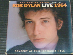 BOB DYLAN/ボブ・ディラン「LIVE 1964 CONCERT AT PHILHARMONIC HALL」ライブ 2CD 